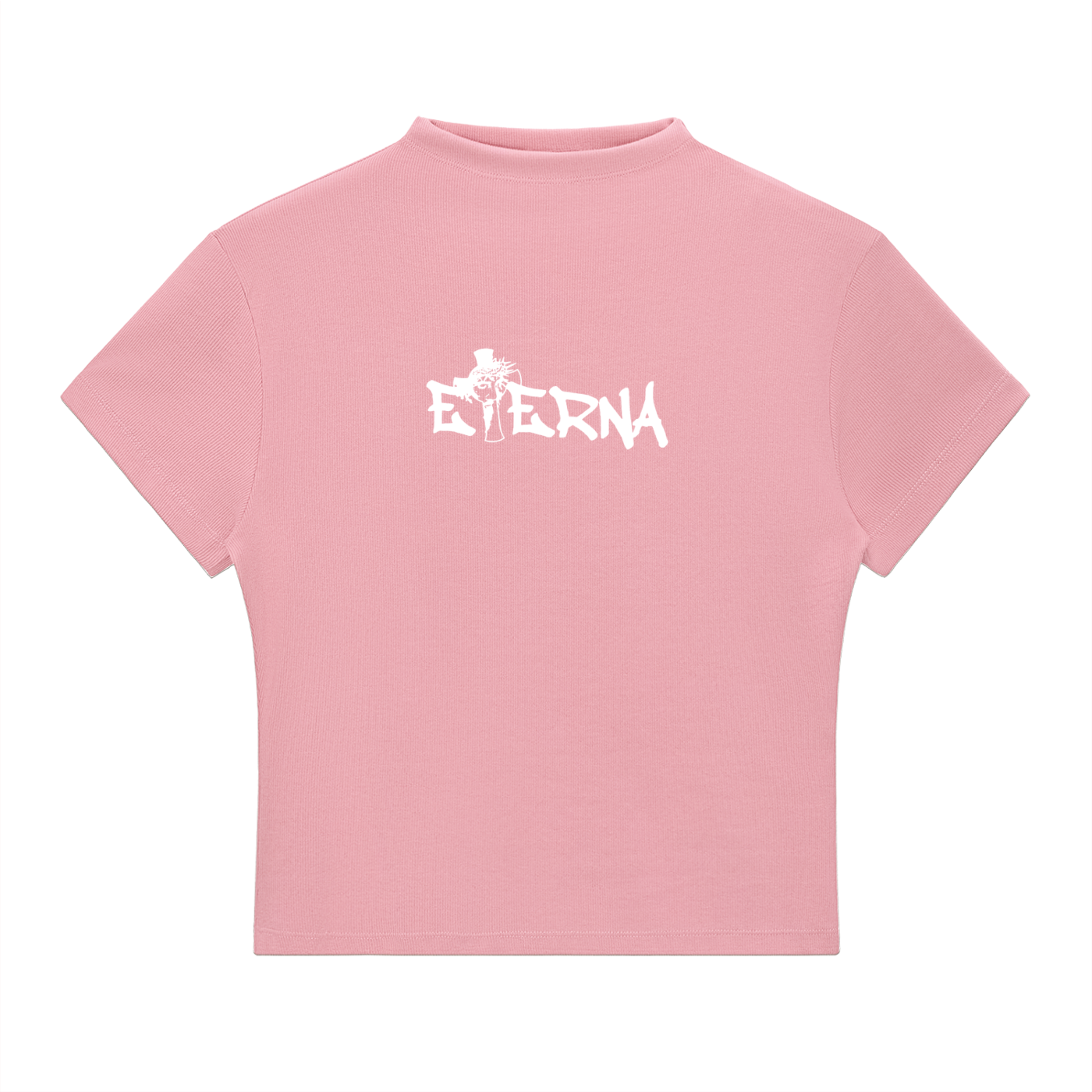 Slim Fit Mock Neck T-Shirt