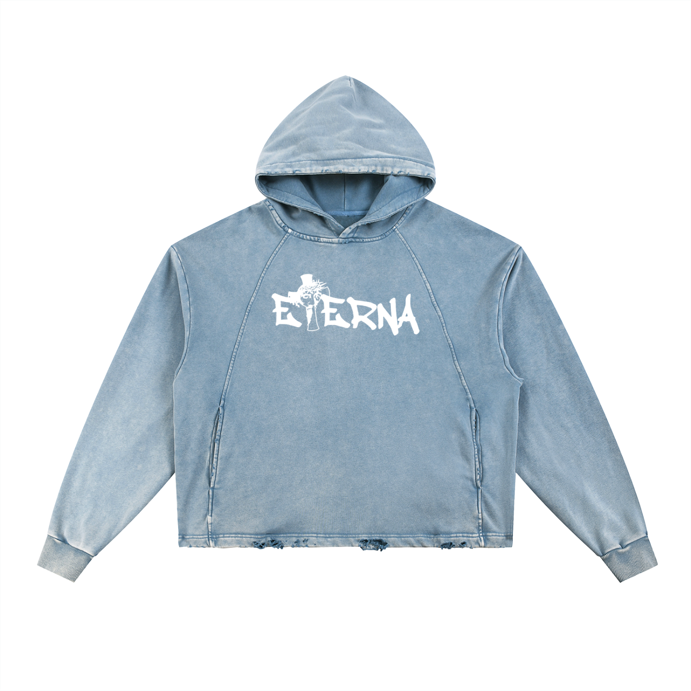 Denim Hoodie