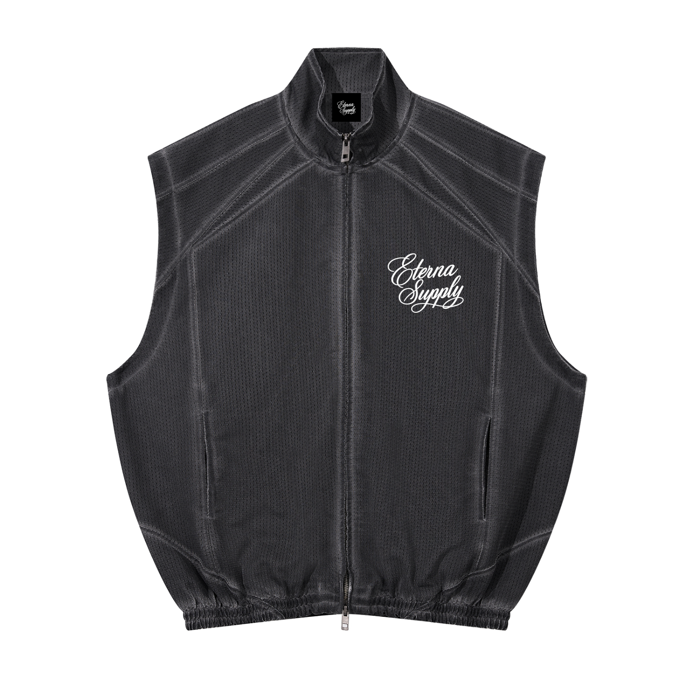 Vintage Wash Mesh Vest
