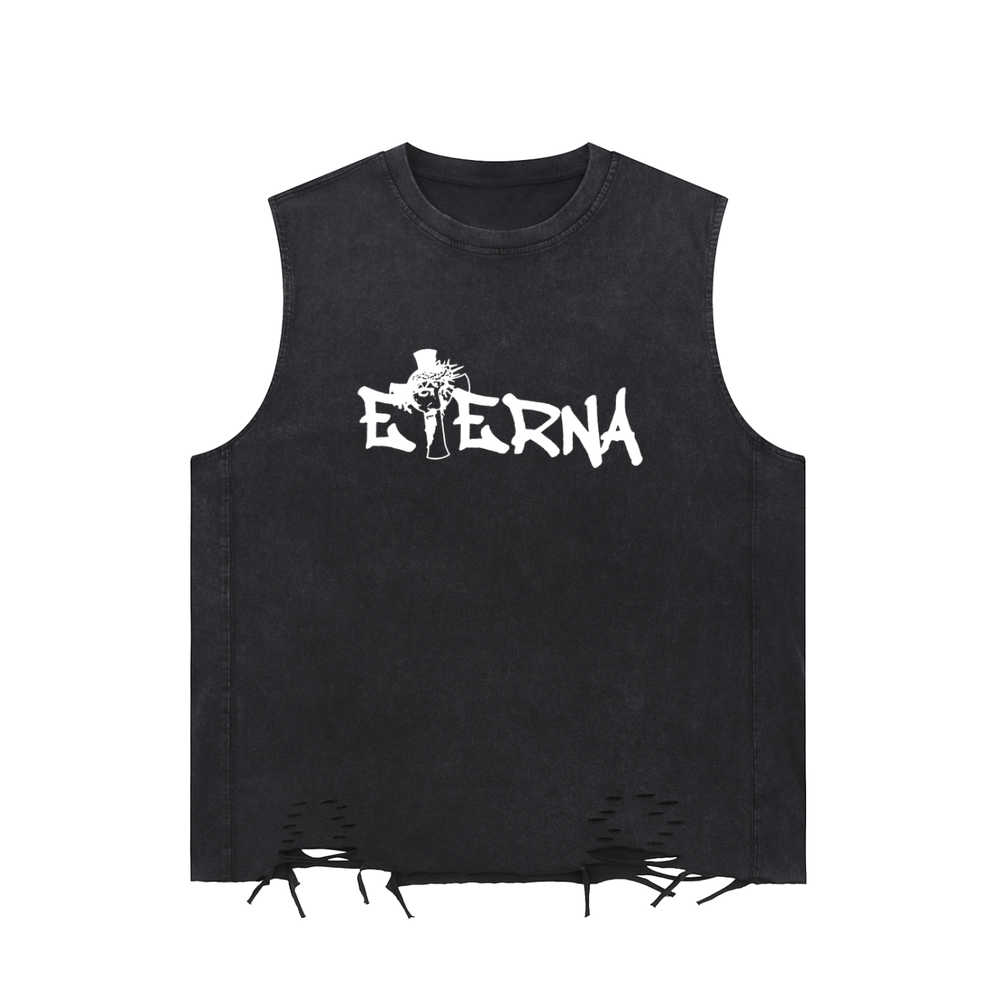 Raw-Hem Tank