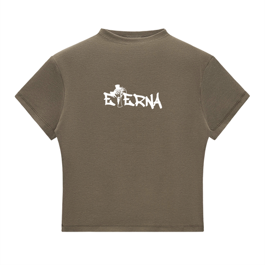 Slim Fit Mock Neck T-Shirt